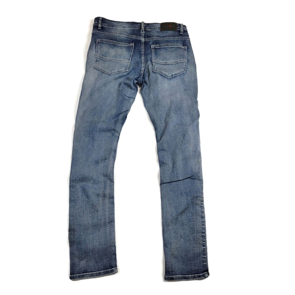 Denom Comfort Fit Distressed Jeans 34/32 - Picture 3 of 5